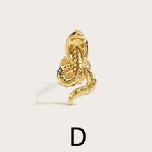 1 pièce Boucles d'oreilles à clous délicates et à la mode avec motif animal, convient pour le port quotidien des femmes - Multicolore - Voir 7