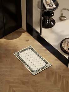 1件装豪华室内装饰大地毯，新款仿羊毛可水洗底室内地毯，客厅地毯，沙发地毯，卧室地毯，床边防滑垫，房间地垫，餐厅厨房地毯，办公椅垫，玄关门垫，户外野餐毯，户外露营垫 - 多色-1 - 查看 14