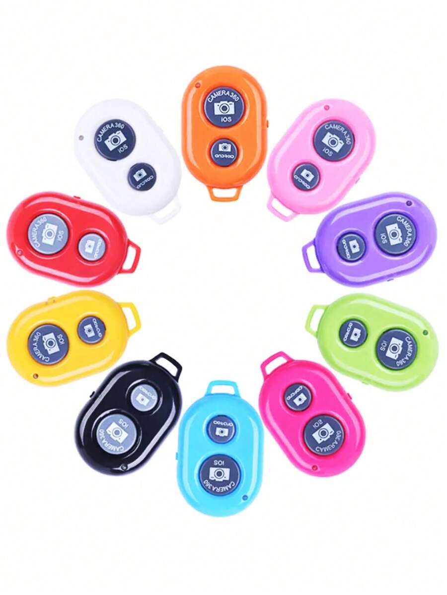 无线蓝牙手机相机快门遥控器 - 兼容 、安卓手机、iPod、平板电脑 - 高清自拍快门按钮 - 适用于 15/14/13/12/11 系列、Galaxy S23/S22/S21/S20、Note 20/10 系列