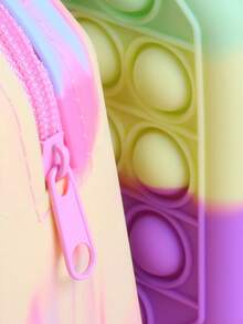 1 Túi đeo vai silicon cho trẻ em, túi xách hình trái tim, túi đeo vai cho bé gái, ví đựng tiền xu cho trẻ em - Nhiều màu - Xem 9