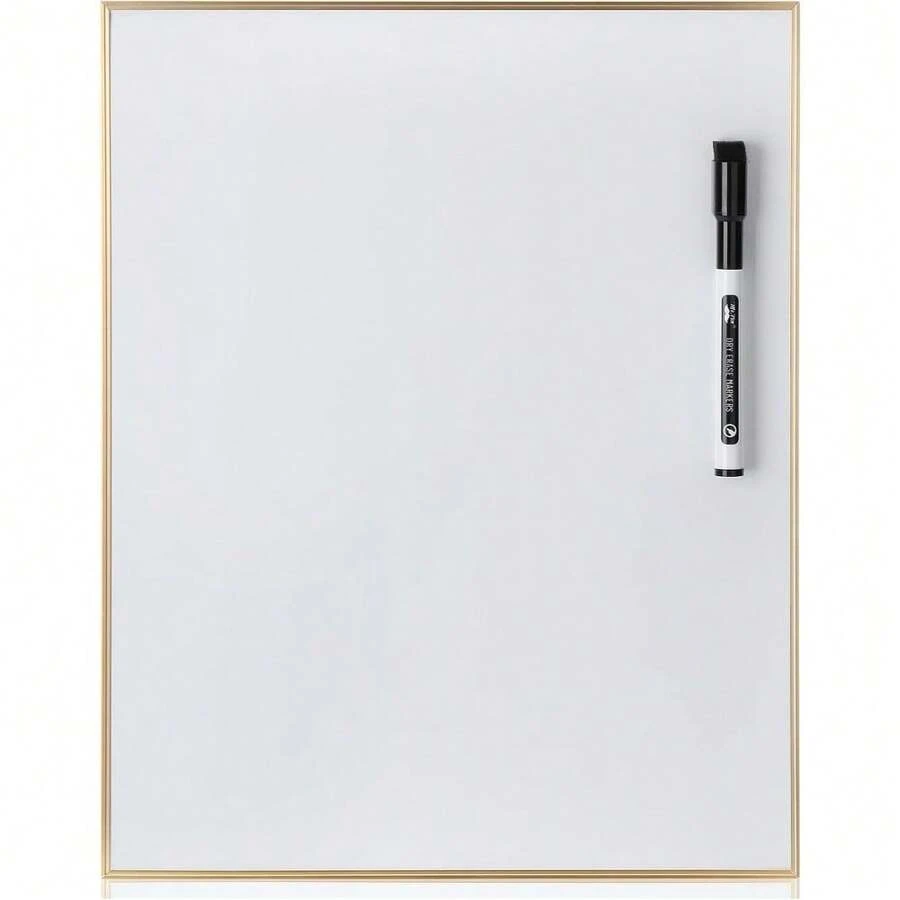 Small Dry Erase Board 11x14 Inches, Magnetic Whiteboard With Aluminum Frame, Includes Dry Erase Marker For Classroom, Office Or Home Use - 1 - Xem 1