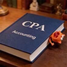 Funny 3D Stereoscopic Cat Bookmark Reading Book Clip Creative Cartoon Cute Stationery One-Piece Set - Multicolor - View 3