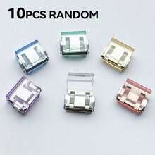 2/4/5/6/10/12/15/20/25/30/35/50个装裤腿缩短隐形固定夹，防拖裤脚，免缝隐藏式扣环腿部闭合装置，防拖地裤脚扣 - 彩色 - 查看 19