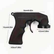 1个辅助喷枪，喷漆辅助手柄，汽车墙面手动喷枪手柄，自喷漆工具，喷漆辅助喷枪，轻松喷漆枪，喷漆枪 - A - 查看 6