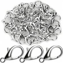 WGRXIRANYKM 20/60/120/200pcs Small Crayfish Clasp Connectors, Mountaineering Buckle DIY Jewelry Making Accessories - Lobster Clasp - View 1