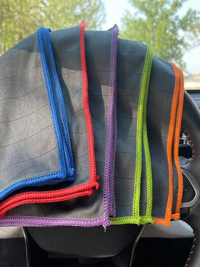 1 pezzo di tessuto in fibra di carbonio ultra-fine - senza strisce, morbido e resistente ai graffi, adatto per occhiali, specchi, parabrezza di auto, cucine, stoviglie e specchi da bagno - riutilizzabile - multiuso, asciugamani da cucina di qualsiasi colore, forniture per la pulizia, accessori per la casa, panni in microfibra per la pulizia, accessori per la pulizia della casa, panni per la pulizia della cucina, asciugamani in microfibra, parti di auto, articoli per la casa