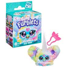 Hasbro Furby Furblets 迷你朋友，45 种以上音效和音乐，只会说 Furbish 语，电子毛绒玩具，返校礼物，适合 6 岁及以上儿童 - 彩色 - 查看 35