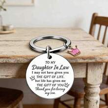 Quà tặng Ngày của Mẹ cho con gái: Móc khóa, Quà sinh nhật, Quà cưới, Quà đính hôn cho con dâu. - Bạc - Xem 4