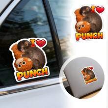 Bộ 10 hình dán khỉ phổ biến, với các thiết kế bao gồm: Một chú khỉ dễ thương đang tung cú đấm, một chú khỉ nổi tiếng ở sở thú, một chú khỉ dễ thương đang cầm đồ chơi và một chú khỉ nhỏ đang tung cú đấm. - Nhiều màu - Xem 2