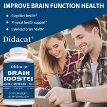 Brain-Boosting Supplement Containing Ginkgo, Ginseng, Rhodiola Rosea, And Omega-3 To Help Maintain Healthy Brain Function. 120 Capsules. - 1 chai - Xem 4