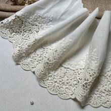 1.5 Inch/19cm Wide Lace Trim, Suitable For Curtains, Cuffs, Wedding Dresses, Clothing, Tablecloths, Home Decor, Ideal For Beginners Sewing Vintage Style - Multicolor B - View 5