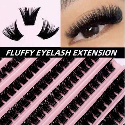 160 sợi mi giả, uốn cong chữ C, độ dài hỗn hợp 8–16mm, mềm mại và làm dài mi, tạo vẻ tự nhiên, tự nối mi, hiệu ứng lông chồn, lý tưởng cho sử dụng hàng ngày, du lịch, chụp ảnh, tiệc tùng, đám cưới và trang điểm.