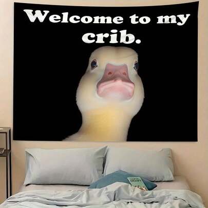 1 Tấm thảm treo tường in hình gà trống vui nhộn và phong cách - Tranh nghệ thuật động vật hài hước cỡ lớn cho phòng ngủ, phòng khách hoặc ký túc xá - Chất liệu bền, thiết kế sáng tạo, món quà trang trí nhà hoàn hảo, điểm nhấn tường độc đáo và vật trang trí tường sống động.