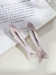 2pcs Cute Sweet Fish & Duck Bill Hair Clips, Suitable For Daily Use - Multicolor - View 9