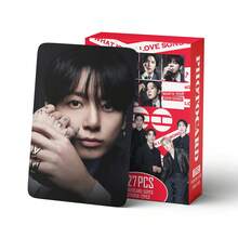 BT/S ARIRANG 专辑小卡 WVS Weverse POB 送给 ARMY 的礼物 KPOP 收藏粉丝周边，Lomo 卡，DIY，防水，高清，收藏品，V JK JIMIN RM - 彩色 - 查看 9