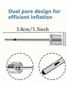 5pcs Metal Air Pump Needles, Universal For Sports Balls Inflation, Suitable For Football, Basketball, Volleyball - Air Needle - View 12
