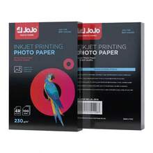 4R 230gsm High Gloss Inkjet Photo Paper, 100 Sheets Water-Resistant Quick-Drying Photo Paper Suitable For Inkjet Printers, Great For Photo Printing And DIY Crafts - 1pack - View 2