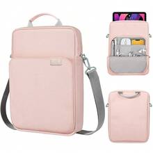 Simple, Solid Color, Luxurious Multi-Size Laptop And Tablet Organizer Bags, Tablet Protective Cases, With Shoulder Straps, Stylish Laptop Bags. Portable Cosmetic Bags. Rectangular, Large-Capacity Storage Bags. Unisex Design. - 查看 14
