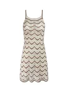 Women's Summer Bohemian Ombre Hollow-Out Sexy Sheer Cover-Up Camisole Mini Dress Vacation Beach - Nhiều màu 3 - Xem 6