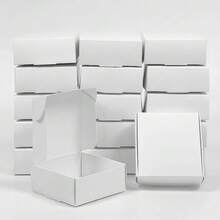 15 hộp quà mini bằng giấy Kraft trang nhã, kích thước 2.56"X2.56"X1.18"/2.16"X2.16"X0.98", thích hợp đựng mặt dây chuyền, trang sức, quà tặng Ngày Valentine, Ngày của Mẹ, đám cưới, kỷ niệm, ngày lễ, tiệc Giáng sinh. - Xem 5