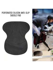 Tấm lót yên ngựa bằng silicon, đệm chống sốc, chống trượt, thoáng khí giúp tăng độ ổn định, phụ kiện cưỡi ngựa. - Nhiều màu - Xem 10