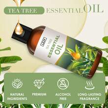 LZJV 100毫升/30毫升高品质茶树精油，100%纯天然，适用于香薰机、加湿器，自然风格 | 滋养精油，节日礼物 - 茶樹精油 - 查看 2