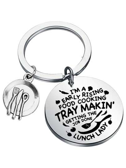 非节假日休闲午餐礼品，适合女性，也可作为餐厅员工、食堂员工、服务员、操作员的感谢礼品，锌合金材质，优雅可爱街头风。