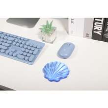 凝胶键盘鼠标腕托套装，舒适人体工学腕托，缓解腕部疼痛，电脑键盘腕托 - 查看 10