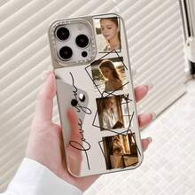 Personalized Custom Photo Phone Case Compatible With IPhone 17 16 15 14 13 12 11 Pro Max And Plus Series Custom Image Printed Protective TPU Anti-Scratch Case Compatible With IPhone 17 Cover Stylish Slim Anti Drop Mobile Phone Cover Daily Gift For Family And Friends - Silver - View 8
