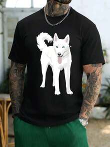 Men T-Shirts - Black - View 1