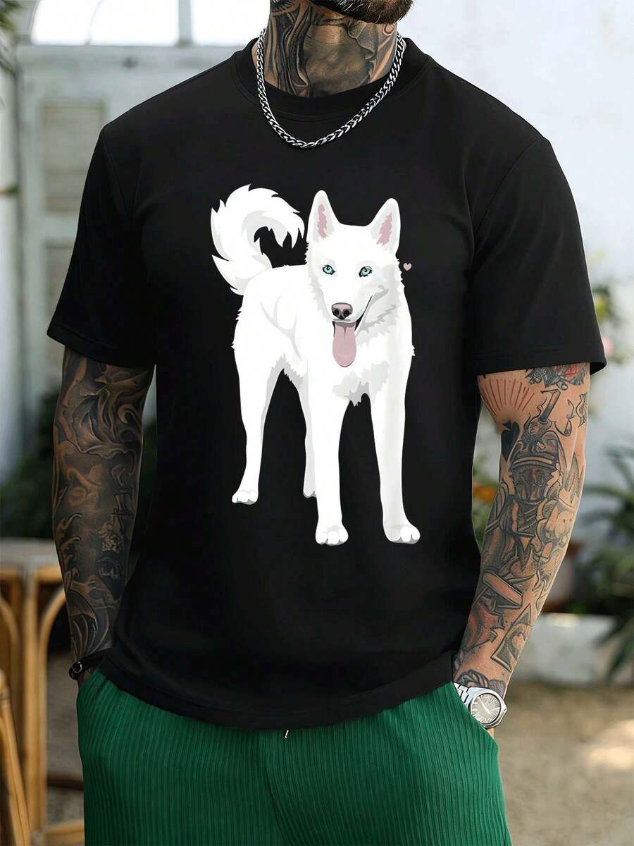 Men T-Shirts - Black - View 1
