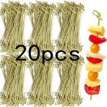 20/24/30/36支装水果串，可爱蛋糕装饰签，甜点叉，适用于生日派对、家庭聚会、水果串、动物竹签、蛋糕装饰、水果装饰、甜点桌装饰、圣诞节及其他场合 - 彩色 - 查看 14