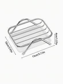 1 khay đựng xà phòng gia dụng có khay hứng nước - Dụng cụ sắp xếp đồ dùng nhà tắm và vệ sinh nhà bếp - Thiết kế hình chữ nhật hiện đại - Thích hợp cho phòng tắm, nhà vệ sinh và phòng tắm gia đình. - nhiều màu - Xem 3