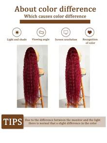 36 Inch Long Lightweight Fully Natural Curly Ponytail Braid, Black Color Synthetic Hair Extension Multilayer Soft Drawstring Ponytail Hairpiece For Women - Red - View 9