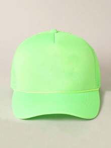 1pc Solid Color Drawstring Mesh Cap, Adjustable Outdoor Sun Protection Casual Hat Suitable For Spring/Autumn Travel Beach Vacation, Unisex Y2K Style Cap,Summer,Holiday,Festival - Baseball Cap - View 17