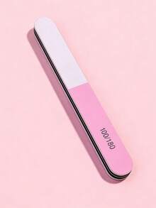 7pcs Manicure Set, Nail File, Buffer, Cuticle Pusher, Nail Clipper, Nail Care Tools - Multicolor - View 4