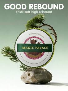 Magic Palace 2/4/8 Pack Reusable Powder Puff - Soft Plush Loose Powder Sponge, Wet & Dry Dual-Use Makeup Sponge For Face & Body, Cosmetic Setting Tool - Multicolor - View 6