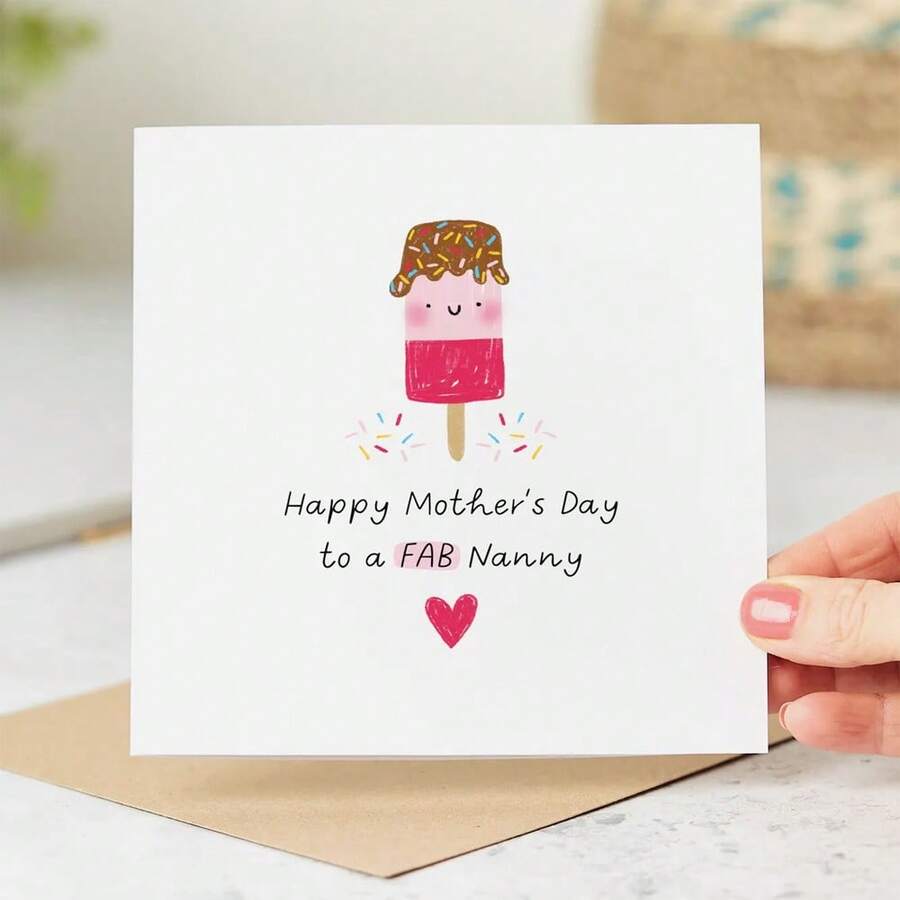 Thiệp Ngày của Mẹ Fab Nanny, Thiệp Ngày của Mẹ vui nhộn, Ngày của Mẹ, Thiệp ngày lễ, Thiệp kỷ niệm - nhiều màu - Xem 1