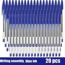 10/20/30/50支装中性笔，蓝/黑墨水，耐用便携，办公用品，文具（黑色） - 套裝 - 查看 4