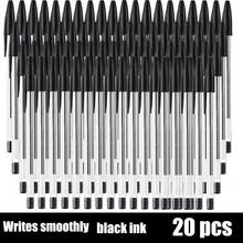 10/20/30/50支装中性笔，蓝/黑墨水，耐用便携，办公用品，文具（黑色） - 套裝 - 查看 17
