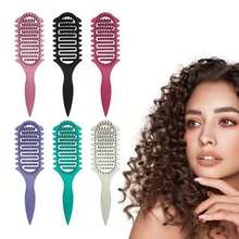 1 lược tạo kiểu có lỗ thông hơi, phù hợp với tóc xoăn, gợn sóng hoặc uốn lọn, lược nhẹ với thiết kế chống tĩnh điện, dễ dàng gỡ rối, tạo kiểu tóc xoăn và tăng độ phồng; cấu trúc có lỗ thông hơi giúp tóc khô nhanh và dẫn nhiệt tốt. - Nhiều màu - Xem 11