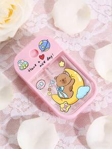Chai xịt PET trong suốt họa tiết chuột lang nước dễ thương mới, bình xịt nước hoa, bình đựng dung dịch tẩy trang, bình xịt phun sương mặt, thích hợp đựng nước tẩy sơn móng tay, nước hoa hồng và nước tẩy trang, có thể tái sử dụng, vật dụng cần thiết khi đi du lịch, phụ kiện du lịch hoàn hảo, quà tặng ngày lễ, quà tặng Ngày của Mẹ, quà tặng giáo viên, quà tặng bạn bè, quà tặng Ngày Valentine, chai xịt du lịch - Nhiều màu - Xem 2