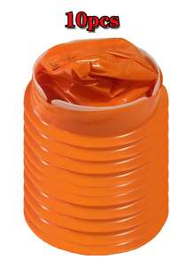 5-20 piezas/Set Bolsas de viaje a prueba de fugas para vómitos, aptas para uso prematuro y en el automóvil - Transpirables, portátiles, a prueba de olores, aptas para adultos y mujeres embarazadas, color marrón claro con patrones florales y de mariposas, esencial de viaje | Bolsas con patrón floral | Tela duradera - Multicolor - Ver 27