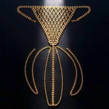 水钻网眼性感丁字裤链条简约实用多功能 - 丁字褲 - 查看 3