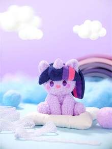 Hasbro 我的小马驹盲盒，可爱小马系列毛绒挂件，款式随机，送给女孩的可爱礼物 - 彩色 - 查看 8