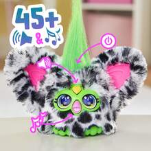 Hasbro Furby Furblets 迷你朋友，45 种以上音效和音乐，只会说 Furbish 语，电子毛绒玩具，返校礼物，适合 6 岁及以上儿童 - 彩色 - 查看 3