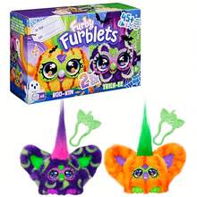 Hasbro Furby Furblets 迷你朋友，45 种以上音效和音乐，只会说 Furbish 语，电子毛绒玩具，返校礼物，适合 6 岁及以上儿童 - 彩色 - 查看 16