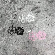 Hình dán hoa dâm bụt dán gương chiếu hậu ô tô, hình dán hoa dâm bụt nhỏ, hình dán hoa lá, hình dán gương chiếu hậu ô tô, hình dán mini, hình dán nhỏ, hình dán chống thấm nước trong nhà/ngoài trời, nhiều màu sắc để lựa chọn, phụ kiện trang trí xe hơi - Hoa dâm bụt - Xem 6