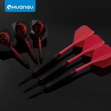 HUANQU 3pcs Professional Darts Set, Hard Darts Set With 1 Portable Darts Storage Box, Suitable For Beginners And Professionals, High-Quality Darts Set For Office Stress Relief, Home Entertainment, Perfect Gift For Easter, Ramadan, Father's Day - Multicolor - View 12