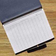 A4 Super Sized Personal And Small Business Financial Expenditure And Income Notebook Suitable For Home Accounting Office Supplies Expenditure Recording And Corporate Fund Payment And Receipt Recording - A4 - View 1